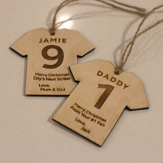 Football Shirt Christmas Decoration
