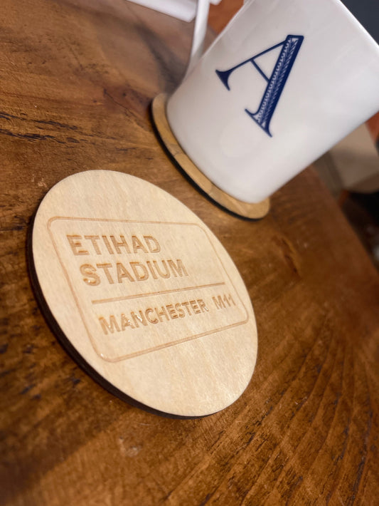 Etihad Stadium Street Sign Coaster