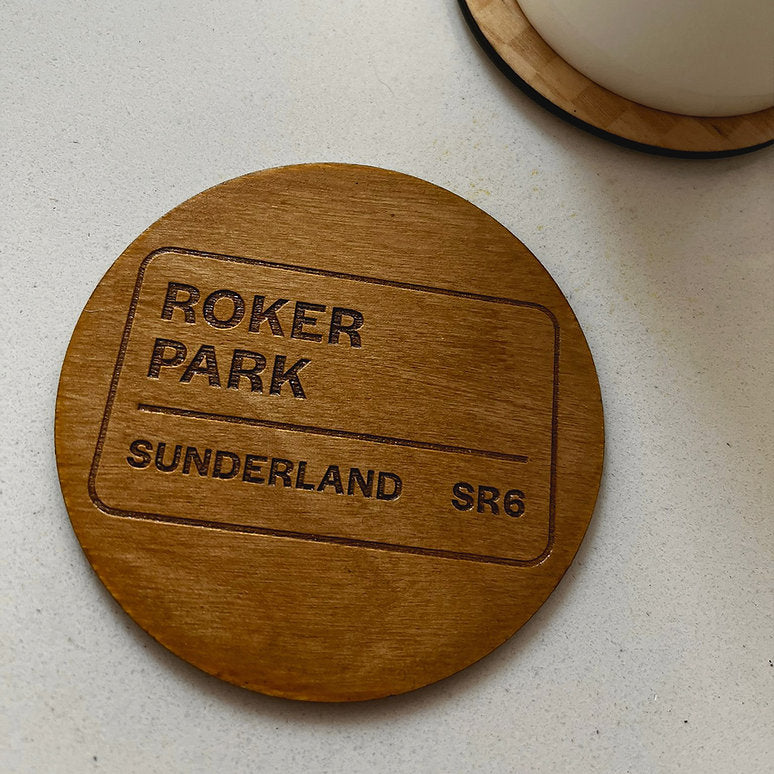 Roker Park Street Sign Coaster